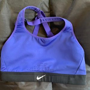 Blue Nike Sports Bra sz S